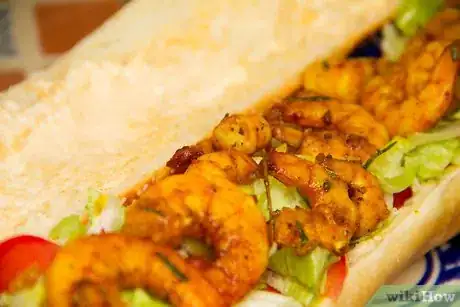 Imagen titulada Make a Shrimp Po Boy Sandwich Step 6