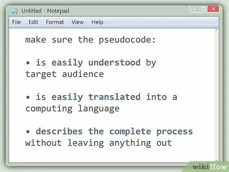 Imagen titulada Write Pseudocode Step 15