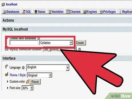 Imagen titulada Create a Database in phpMyAdmin Step 4