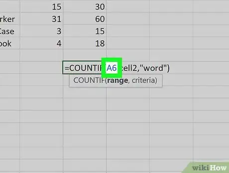 Imagen titulada Count Number of Occurrences in Excel Step 4