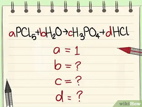 Imagen titulada Balance Chemical Equations Step 9