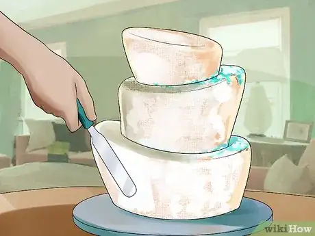 Imagen titulada Use Topsy Turvy Cake Pans Step 15