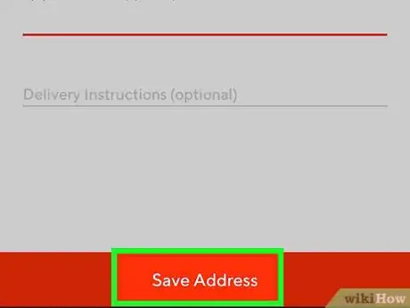 Imagen titulada Change an Address on DoorDash on Android Step 8