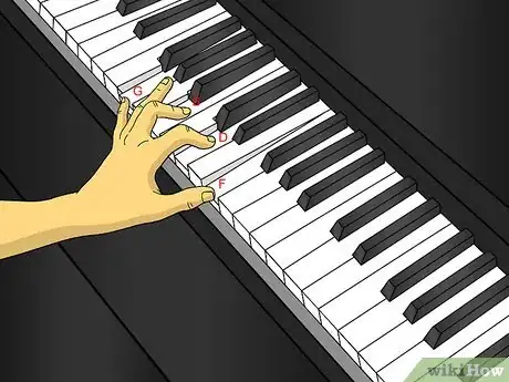 Imagen titulada Learn Many Chords on Piano Using Two Shapes and the Numbers 1 to 5 Step 17