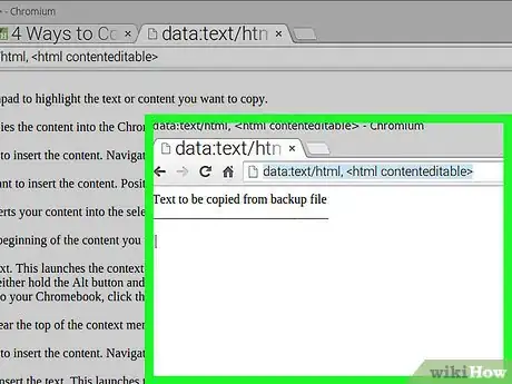 Imagen titulada Copy and Paste on the Chromebook Step 15