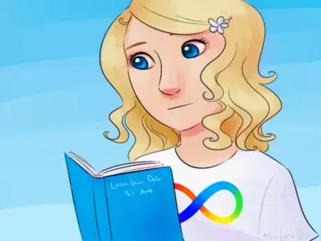 Imagen titulada Autistic Woman Reading.png