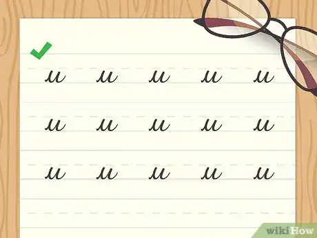 Imagen titulada Write in Cursive Step 10