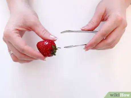 Imagen titulada Hull Strawberries Step 3