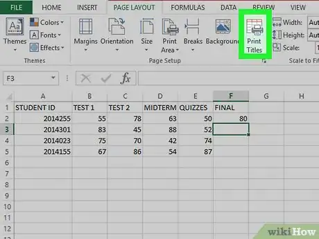 Imagen titulada Print Frozen Panes on Every Page in Excel Step 3