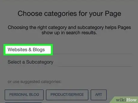 Imagen titulada Create a Facebook Page Step 7