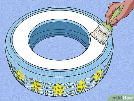 Imagen titulada Paint Tires for Decoration Step 9