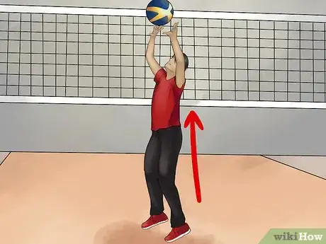 Imagen titulada Backset a Volleyball Step 7