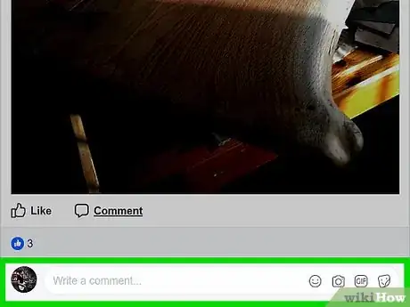 Imagen titulada Comment on Facebook Step 6