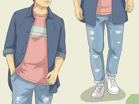 Imagen titulada Wear a Dress Shirt with Jeans Step 4