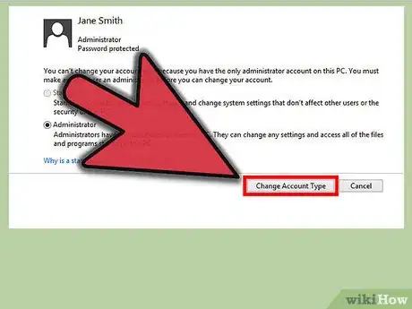 Imagen titulada Make a User Account an Administrator in Windows 8 Step 5