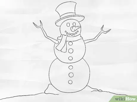 Imagen titulada Draw a Snowman Step 7