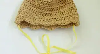 tejer un gorro de crochet para bebé