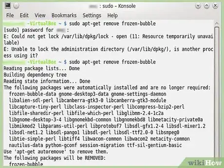 Imagen titulada Uninstall Programs in Linux Mint Step 15