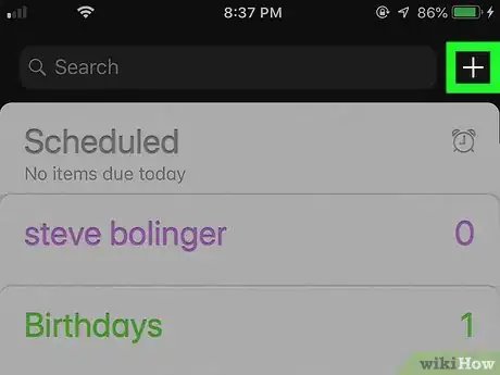 Imagen titulada Set a Reminder on an iPhone Step 3