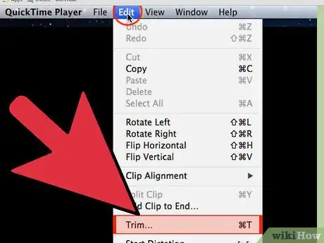 Imagen titulada Trim Videos in Quicktime in Mac OS X Lion Step 2