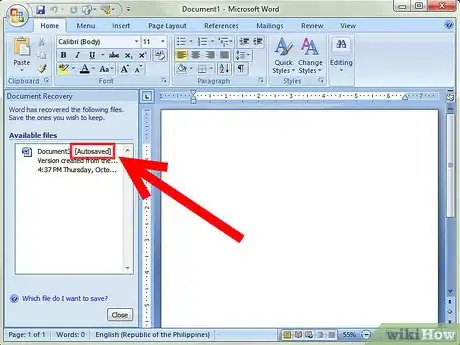 Imagen titulada Set up Autosave on Microsoft Word 2007 Step 12Bullet1