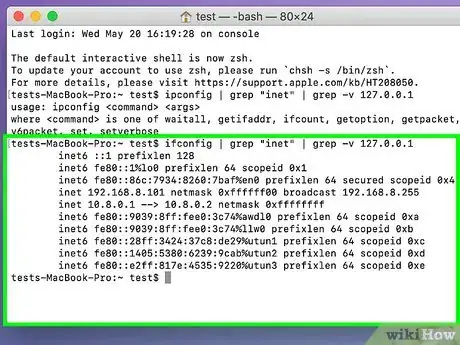 Imagen titulada Find Your IP Address on a Mac Step 12
