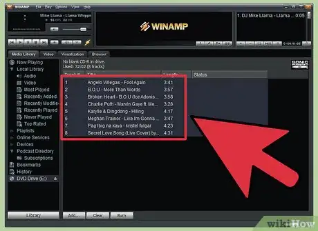 Imagen titulada Burn MP3 to CD Step 25