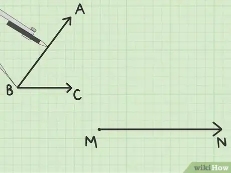 Imagen titulada Construct an Angle Congruent to a Given Angle Step 6