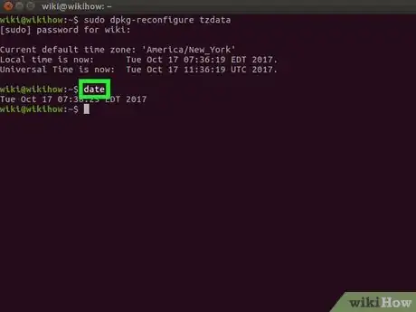 Imagen titulada Change the Timezone in Linux Step 16