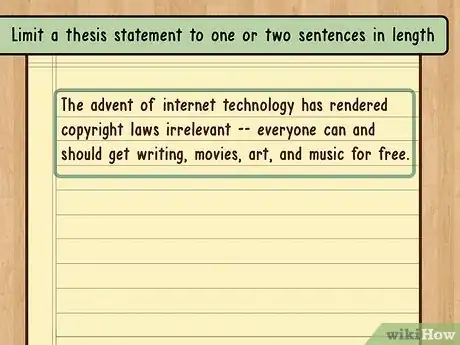 Imagen titulada Write a Thesis Statement Step 9