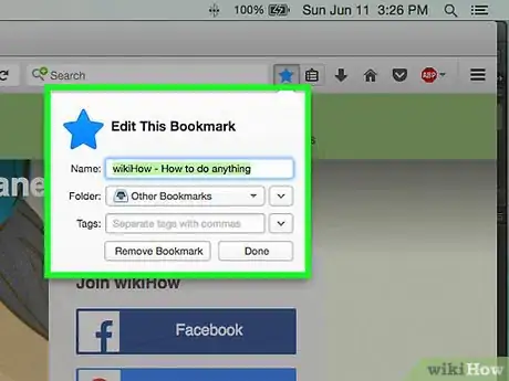 Imagen titulada Bookmark a Website Step 14