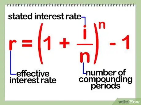 Imagen titulada Calculate Effective Interest Rate Step 3