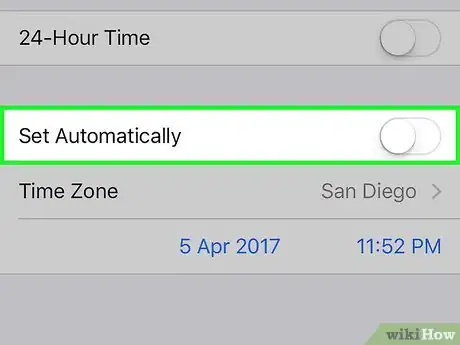 Imagen titulada Change Date and Time on the iPhone Step 4