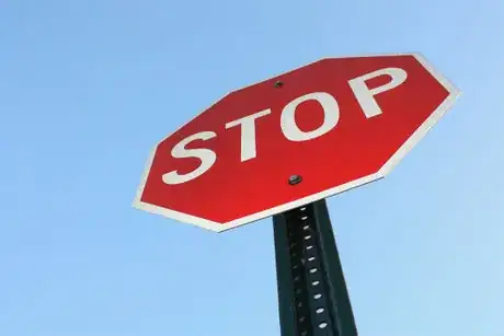 Imagen titulada Stop Sign 6