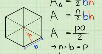 calcular el área de polígonos regulares