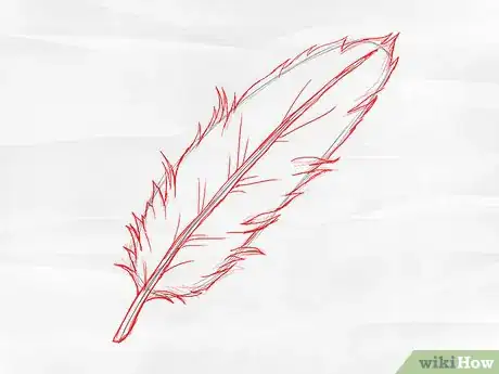 Imagen titulada Draw a Feather Step 6