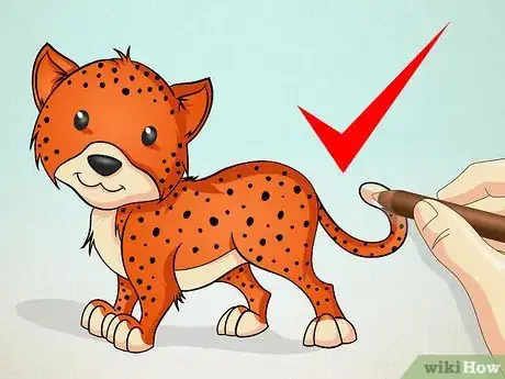 Imagen titulada Draw a Cheetah Step 7