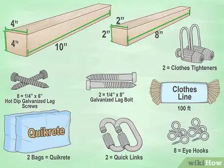 Imagen titulada Make a Clothes Line Step 4