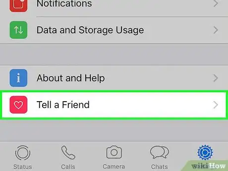 Imagen titulada Invite Friends to WhatsApp Step 3