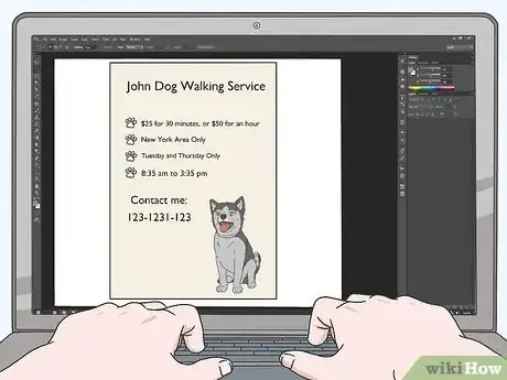 Imagen titulada Advertise Dog Walking Step 5