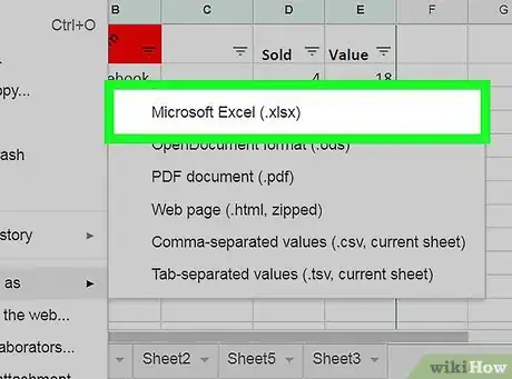 Imagen titulada Save on Google Sheets on PC or Mac Step 12