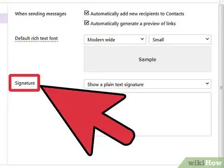 Imagen titulada Remove the Signature Line from Your Email Step 9