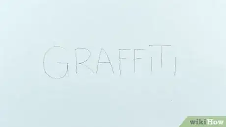 Imagen titulada Draw Graffiti Letters Step 1