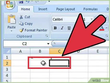Imagen titulada Calculate Slope in Excel Step 2