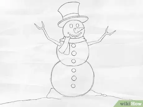 Imagen titulada Draw a Snowman Step 6