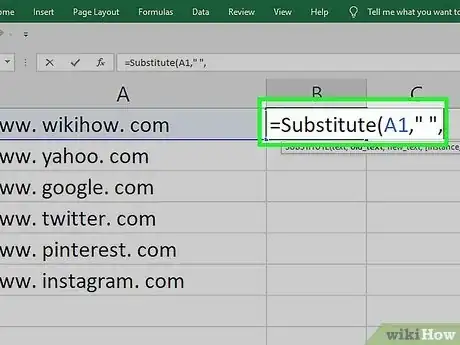 Imagen titulada Remove Spaces Between Characters and Numbers in Excel Step 13