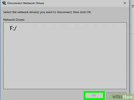 Imagen titulada Disconnect a Mapped Network Drive Step 8