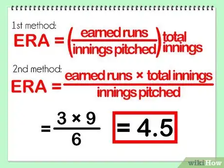 Imagen titulada Calculate ERA (Earned Run Average) Step 8