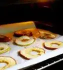 deshidratar manzanas en el horno