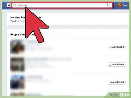 Imagen titulada Search for People on Facebook Step 5